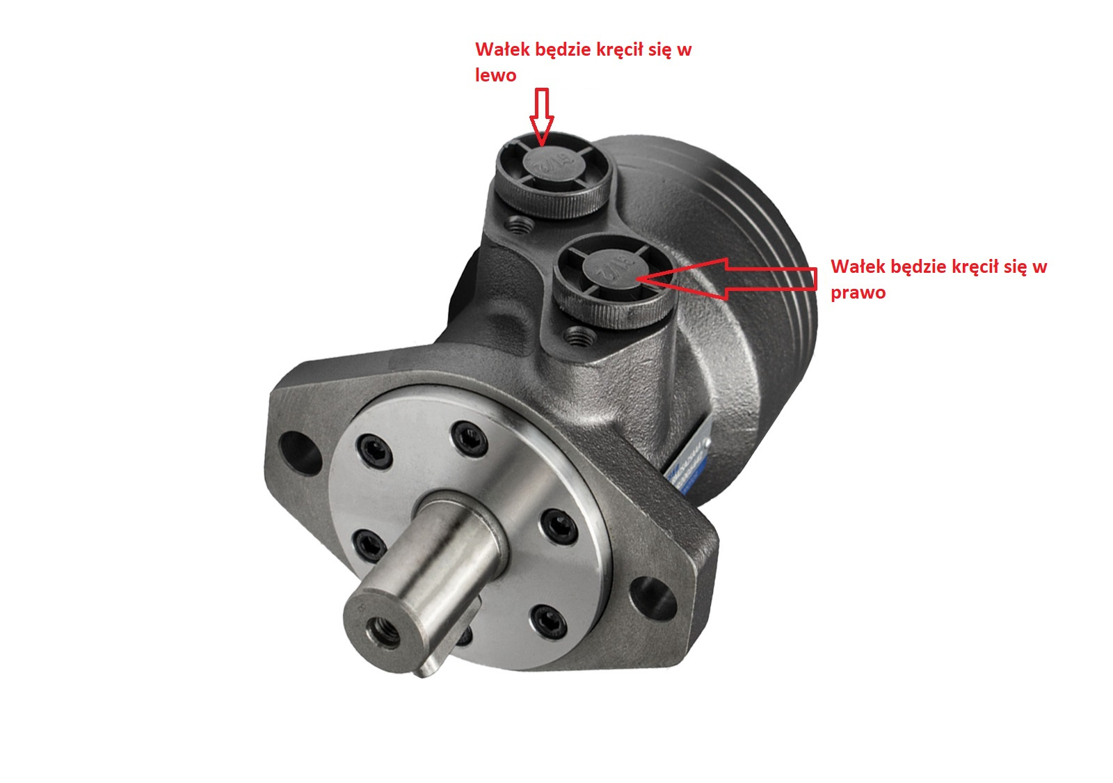 Hydraulic Motor slow-speed BM2 315cm3 BMR OMR SMR +Ferrule CONNECTING