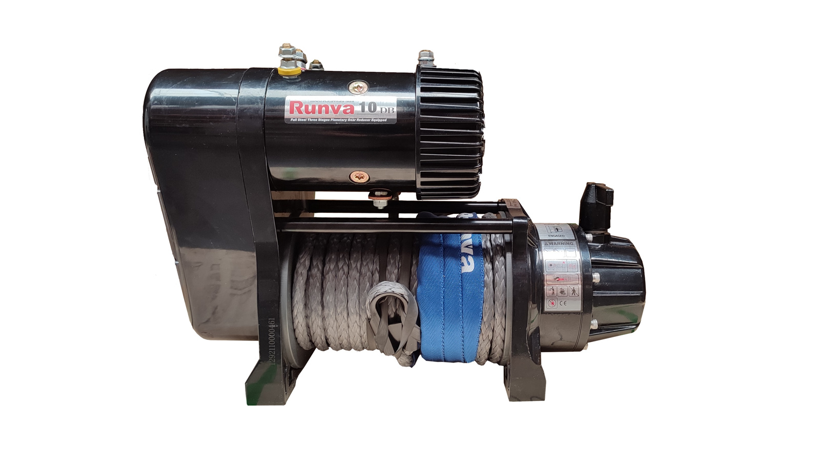 Wyciągarka dwusilnikowa 12V EWS10000 SYNTETYK