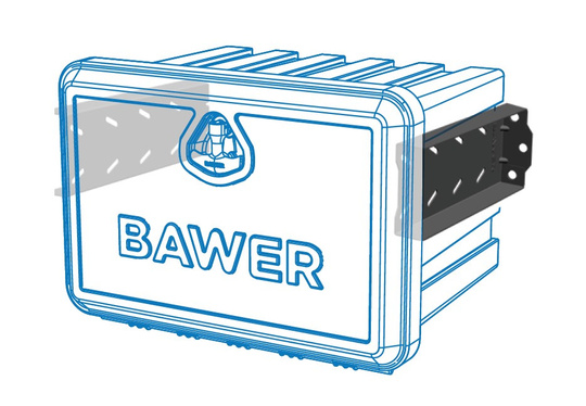 Basic Bawer Kastenhalter E2 990 24