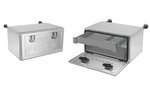 Toolbox stainless steel + aluminum Premium Bawer E4 253 max load 83kg