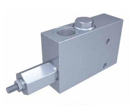 Single through-valve