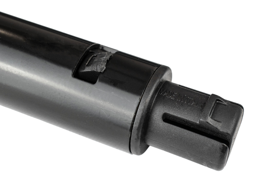 Gerade pulverbeschichtete Halterung mit Kappe DK8030