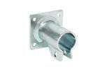 galvanized socket with 4 holes Ø42