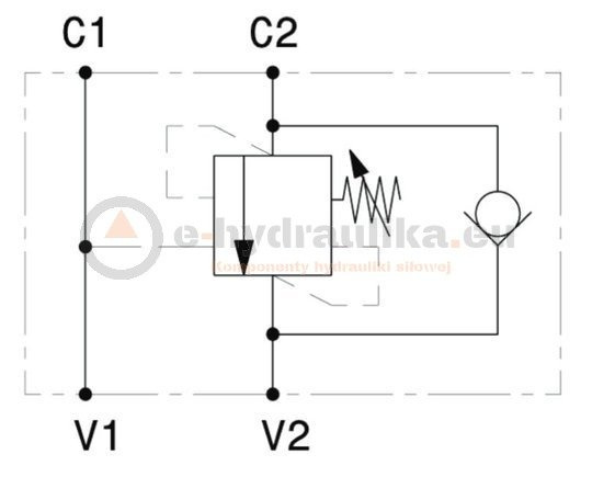 CBF OVCSEL3802A-BRAKE-VENTIL 3/8-Zoll