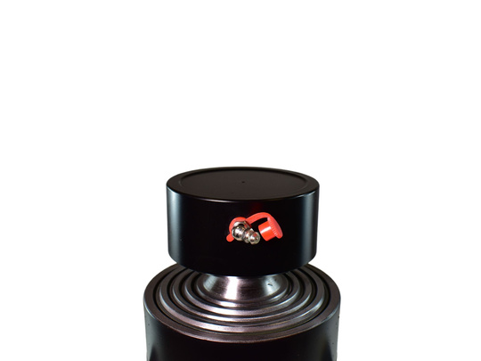 Siłownik podskrzyniowy PRESKO o wysuwie 2000mm, czteroczłonowy, 10 ton, chromowany.