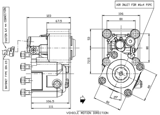 Nebenantrieb ZAPFWELLE P86Z3P15294 EATON-FULLER NISSAN SCANIA VOLVO ZF