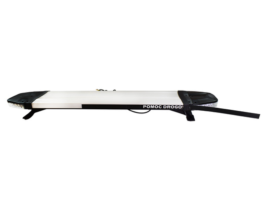 Belka ostrzegawcza stroboskopowa LED Pomoc drogowa 90cm pilot bezprzewodowy
