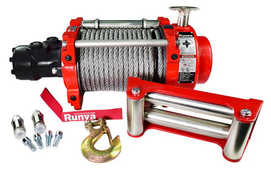 Hydraulic winch 6.8T industrial 15000lbs 26.5m