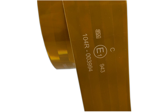 3M metallized flexible confront loaderowa yellow tape