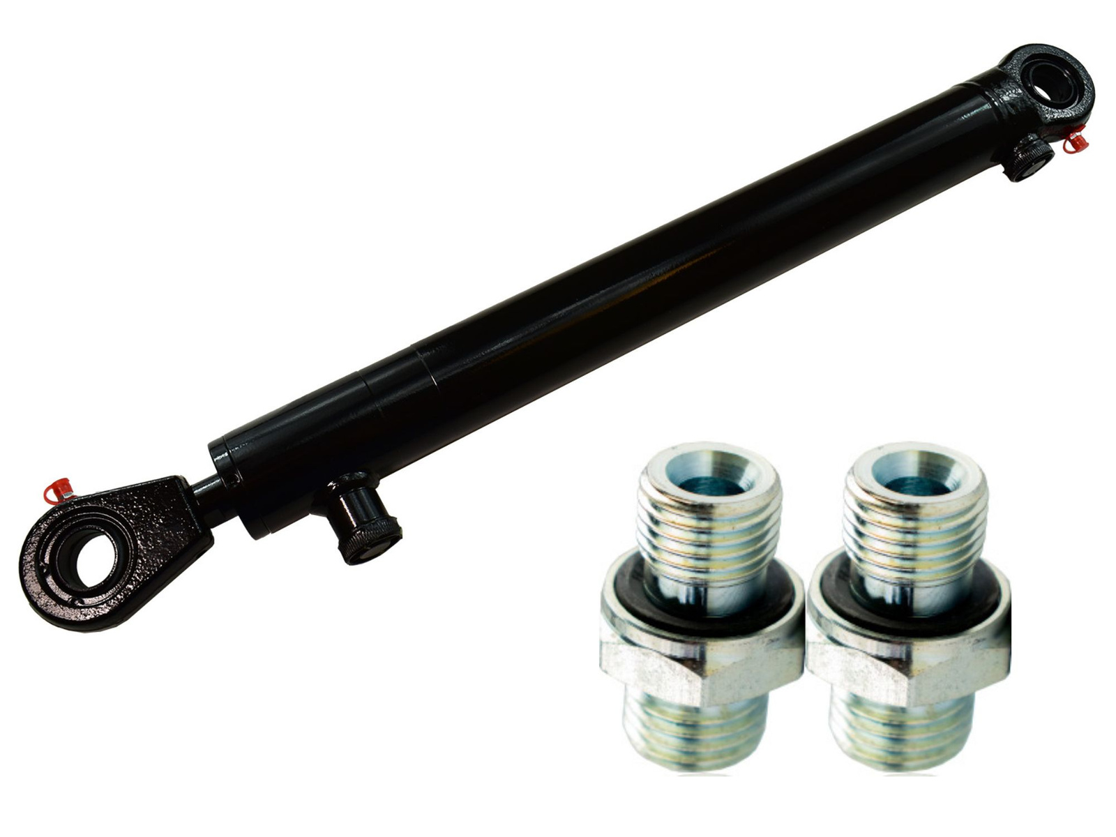 Hydraulikzylinder 40-22-350 schlaganfall 350mm gefaltete Länge 560mm + Nippel