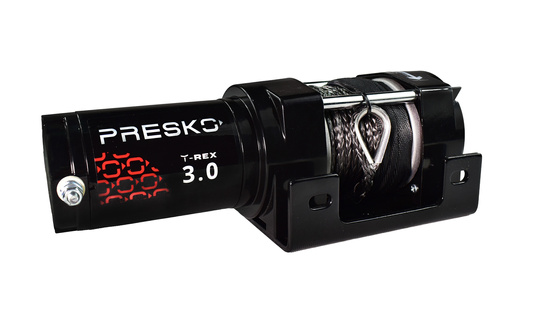 Wyciągarka PRESKO T-REX3.0S 12V 1360kg QUAD PŁUG ATV UTV LINA SYNTETYCZNA