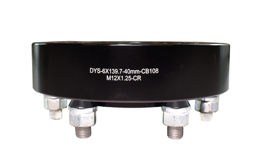 Wheel spacer DYS11-6x139.7-40mm-CB108- M12x1.25-CR with centering. Nissan