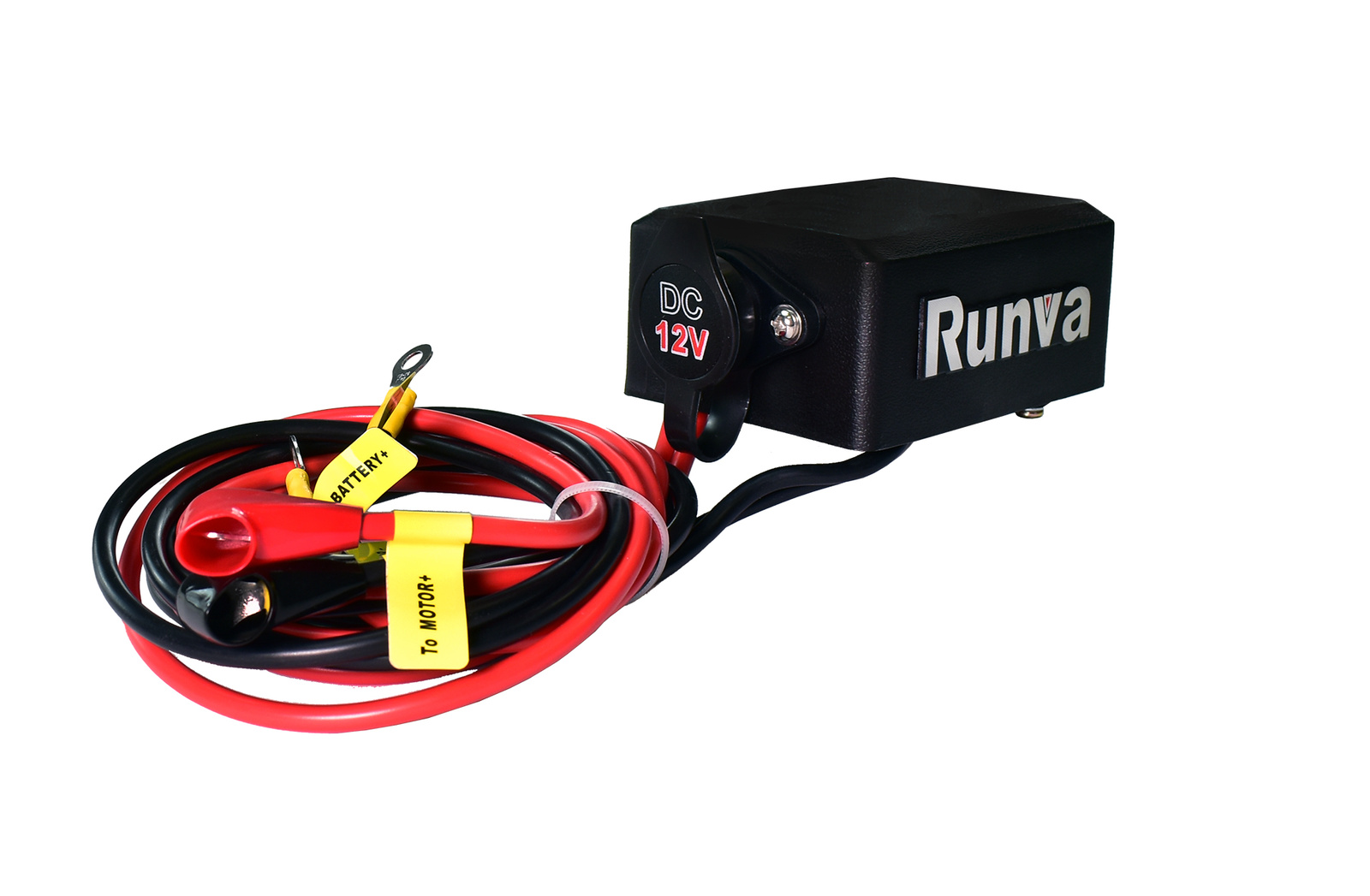 Complete control of Runva EWP3500 and RISE35 12V quad winch