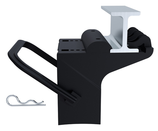 E53 plastic wedge bracket for mounting to trailer frame at 90 angle