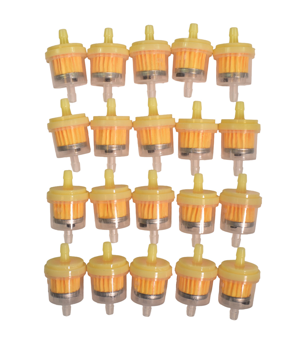 Zestaw 20x Filtr Paliwa Uniwersalny 6mm – Kosiarka, Skuter, Quad