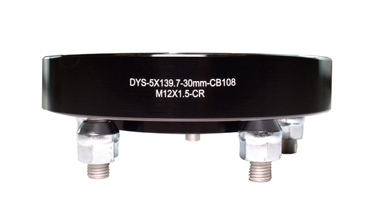 Daihatsu 5x139.7 30mm CB108 M12x1.5 centering spacer.