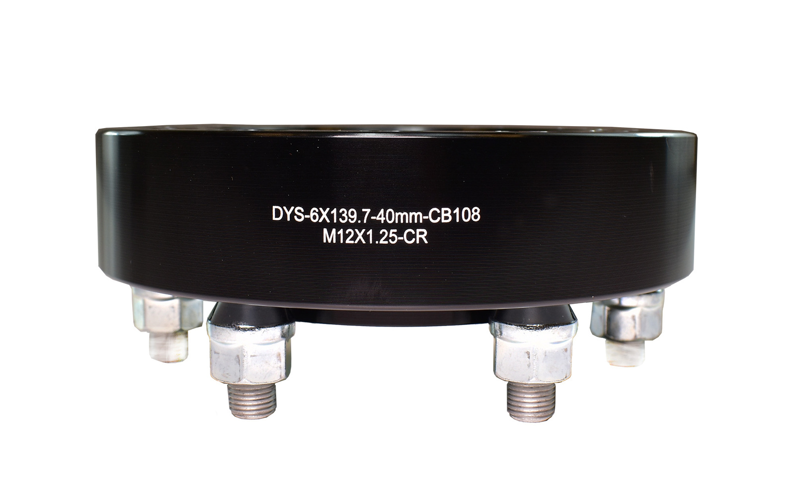 Wheel spacer DYS11-6x139.7-40mm-CB108- M12x1.25-CR with centering. Nissan