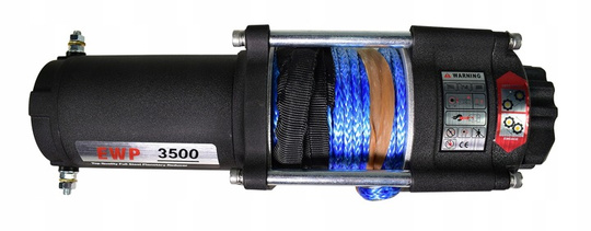 Wyciągarka wciągarka elektryczna Runva EWP3500 12V - SYNTHETIC