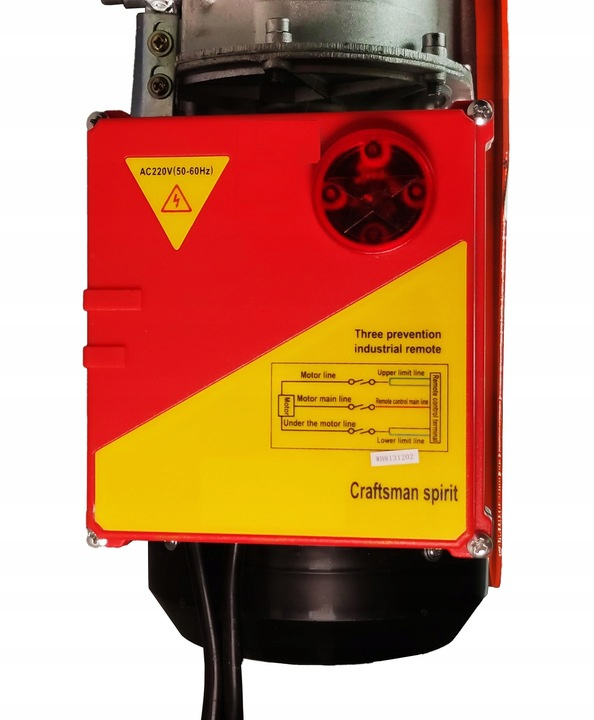 Uniwersalny zestaw sterowania wciągarka pionowa 300-600kg 230V