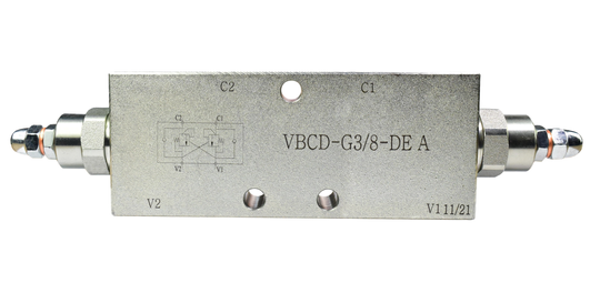 Zawór hydrauliczny overcenter VBCD 3/8 DE-A ZAWÓR