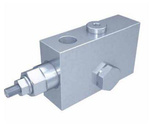 Single through-valve