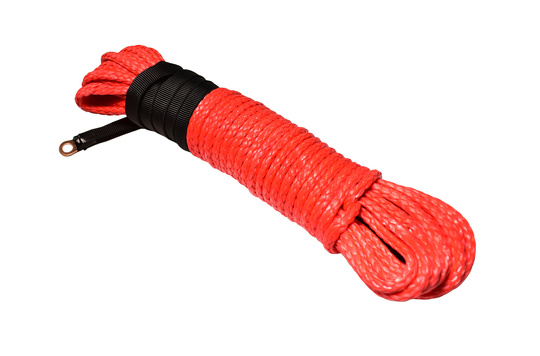 Lina syntetyczna 5 mm x 15 m QUAD ATV UTV czerwona