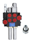 PRESKO Directional  Control Valve, 2-way 40 l, cable, one float position, pressure fitting