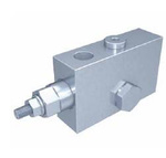 Single flanged passage valves