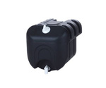 Water tank 30 l with soap dispenser - black