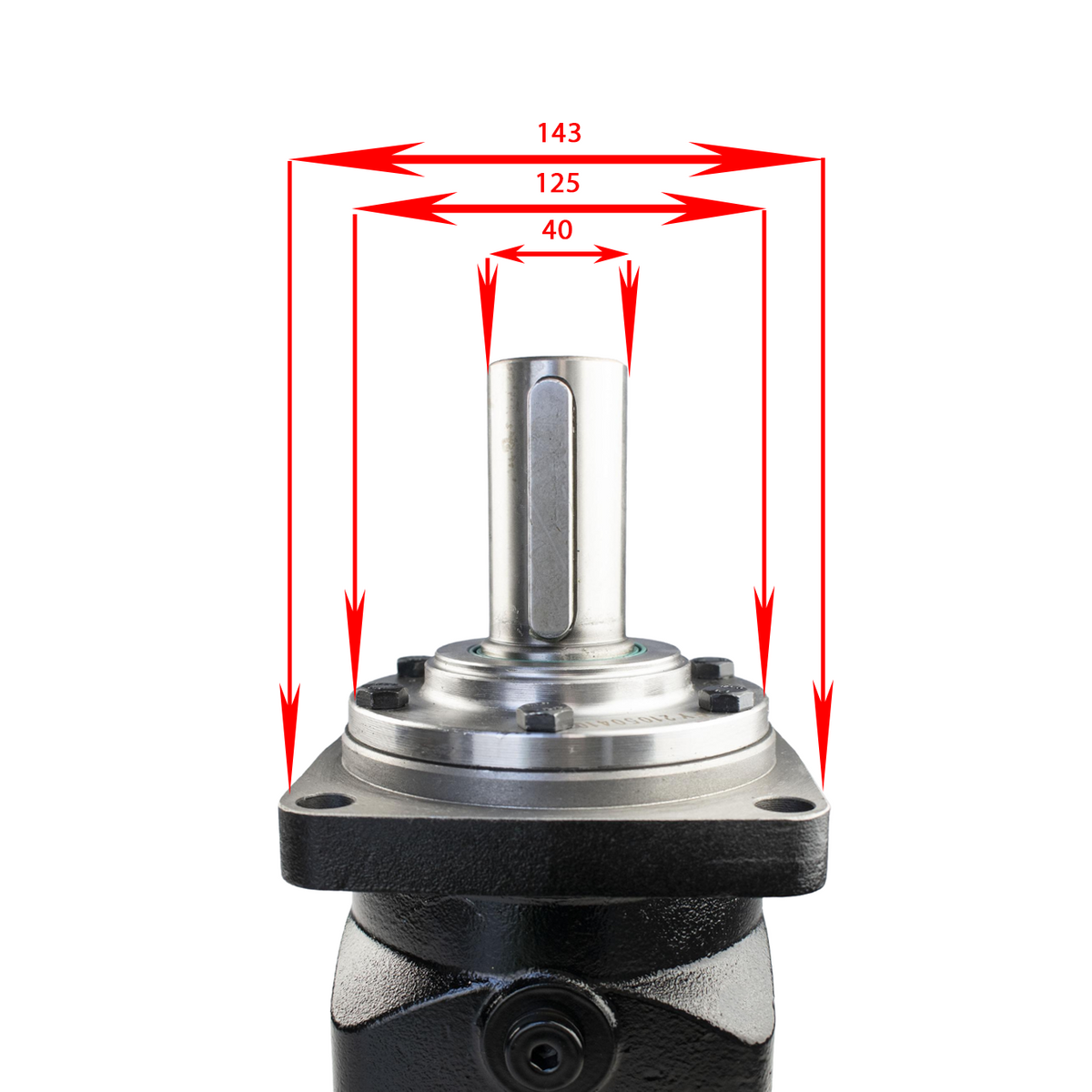 Silnik hydrauliczny Presko ALSG4, BMT, OMZT, OMST, OMT BM6-630AC