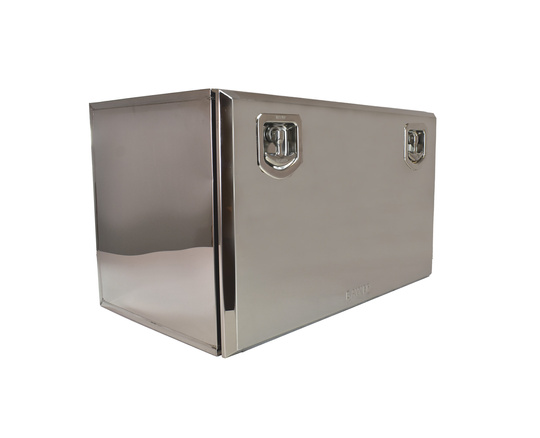Toolbox stainless steel polished 800x500x500