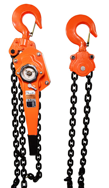 Wyciągarka łańcuchowa Kifor 6M udźwig 6T. Wciągnik ręczny z grzechotką