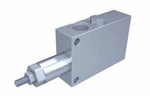 Single through-valve
