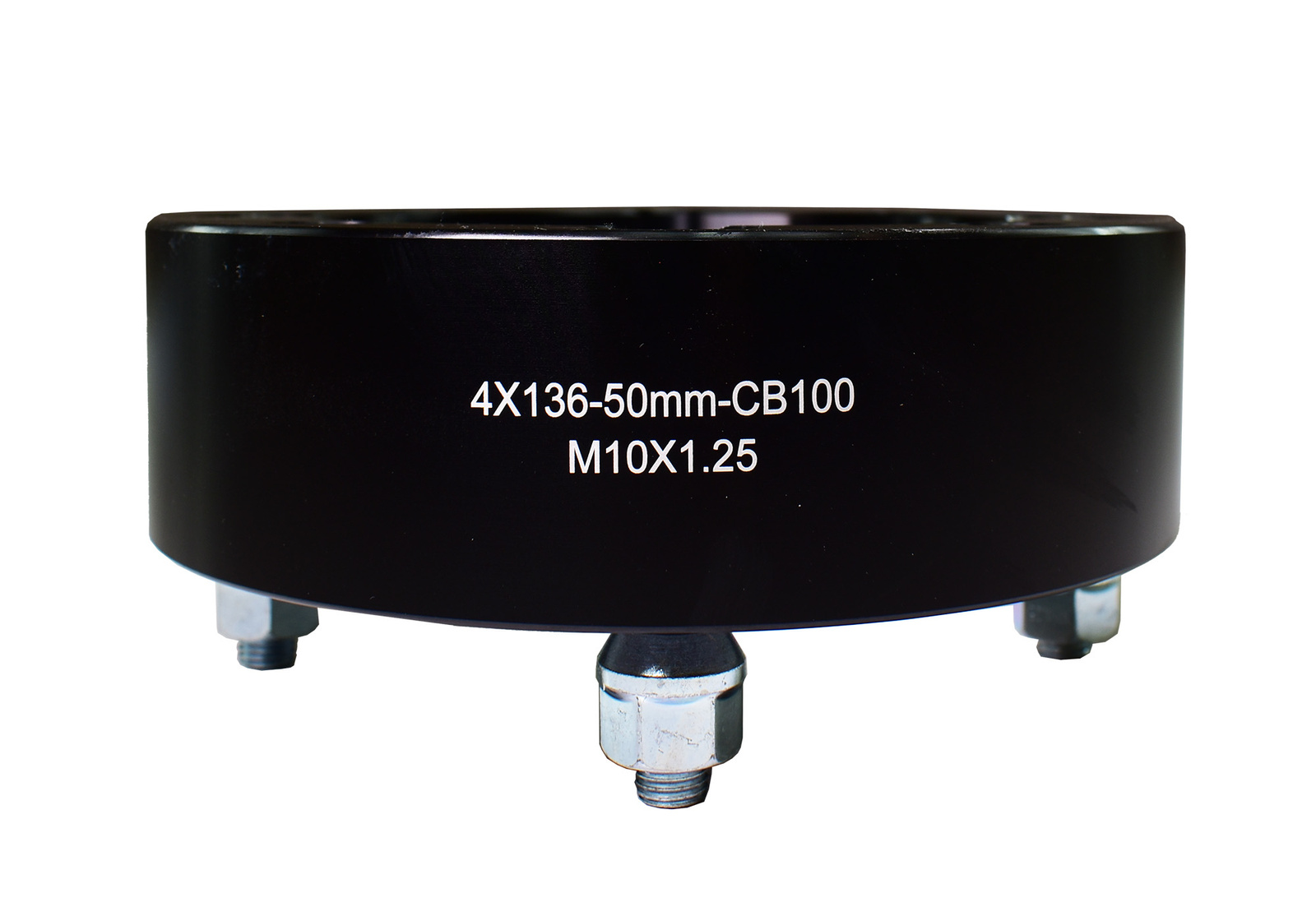 Quad-Distanzstück 4x136-50mm-CB100-M10x1.25 Can-Am Kawasaki Satz mit 2 Stück.