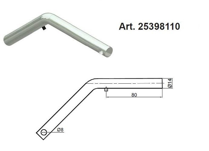 Tipping ball end set ⌀ 50
