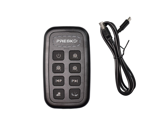 Belka ostrzegawcza stroboskopowa LED Pomoc drogowa 120 cm pilot bezprzewodowy