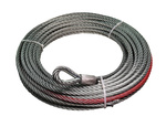 12 mm Stahlseil für Winden 30 m lang