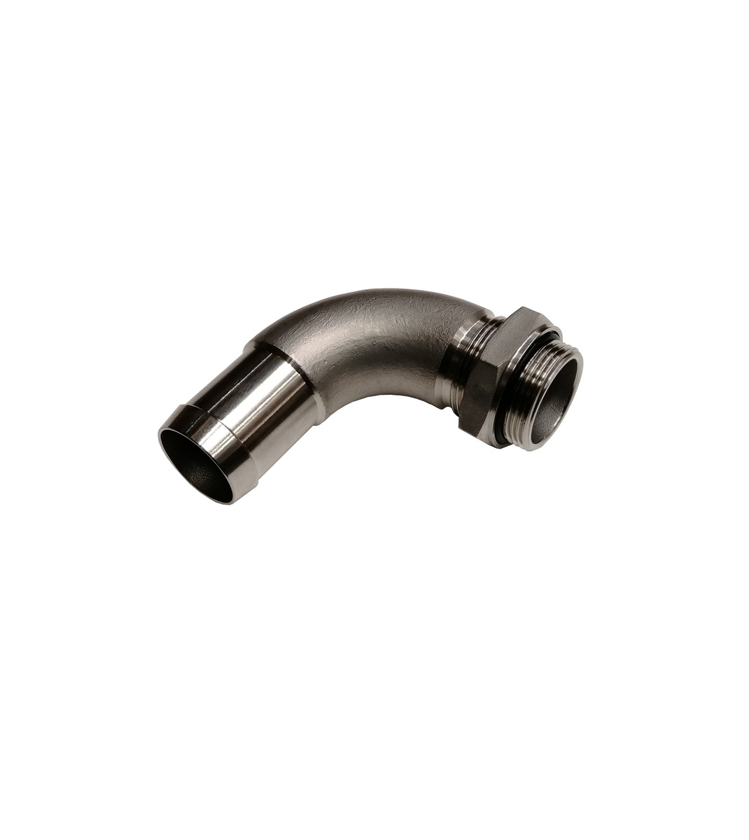 Suction fitting steel 1″/90°/38mm