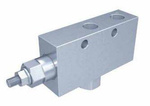 Single through-valve