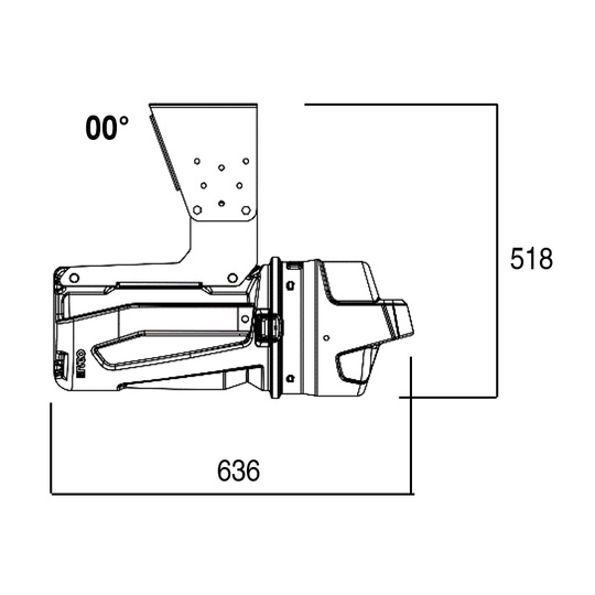 LAGO fire extinguisher box + mounting bracket