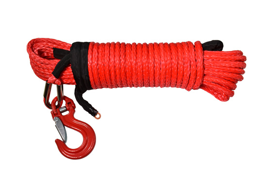 Synthetic rope 12 mm x 25 m for winches