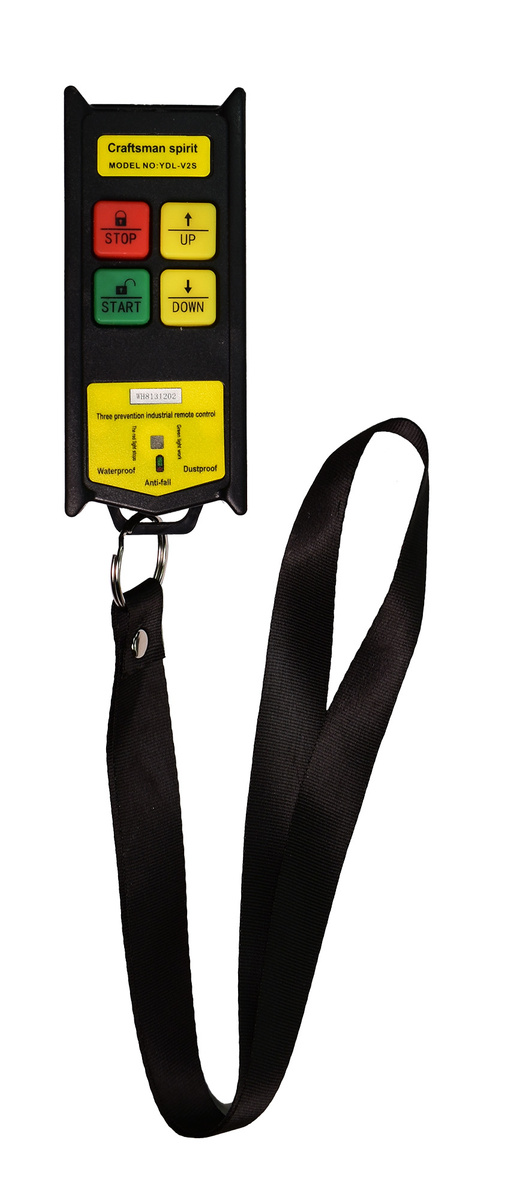 Winch 600kg rope 18m wireless control