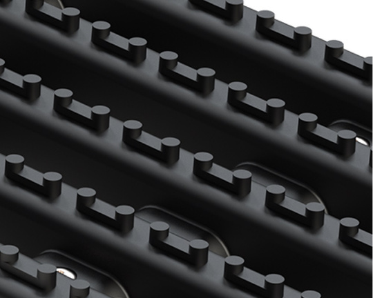 Podnóżek-stopień do furgonetki VAN PEDDY 2-częściowy czarny