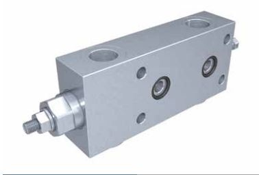 Zawór równoważący  jednostronnego działania