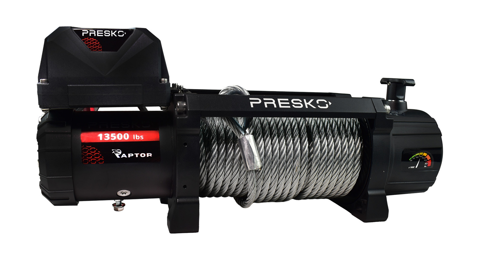 Wyciągarka elektryczna Presko RAPTOR 13.5 12V 13500 LBS 6 TON