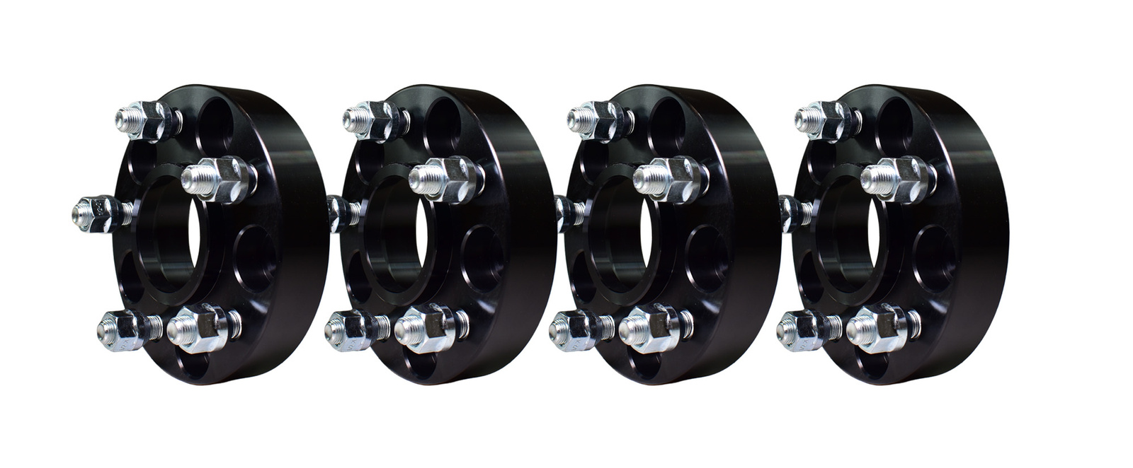 Distanzstück 5x114.3-30mm-CB71.5 mit JEEP Zentrierung. Satz von 4Stück.