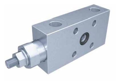 Zawór równoważący jednostronnego działania