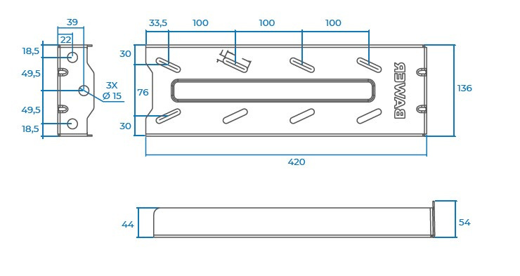 Basic Bawer box holder E2 990 22