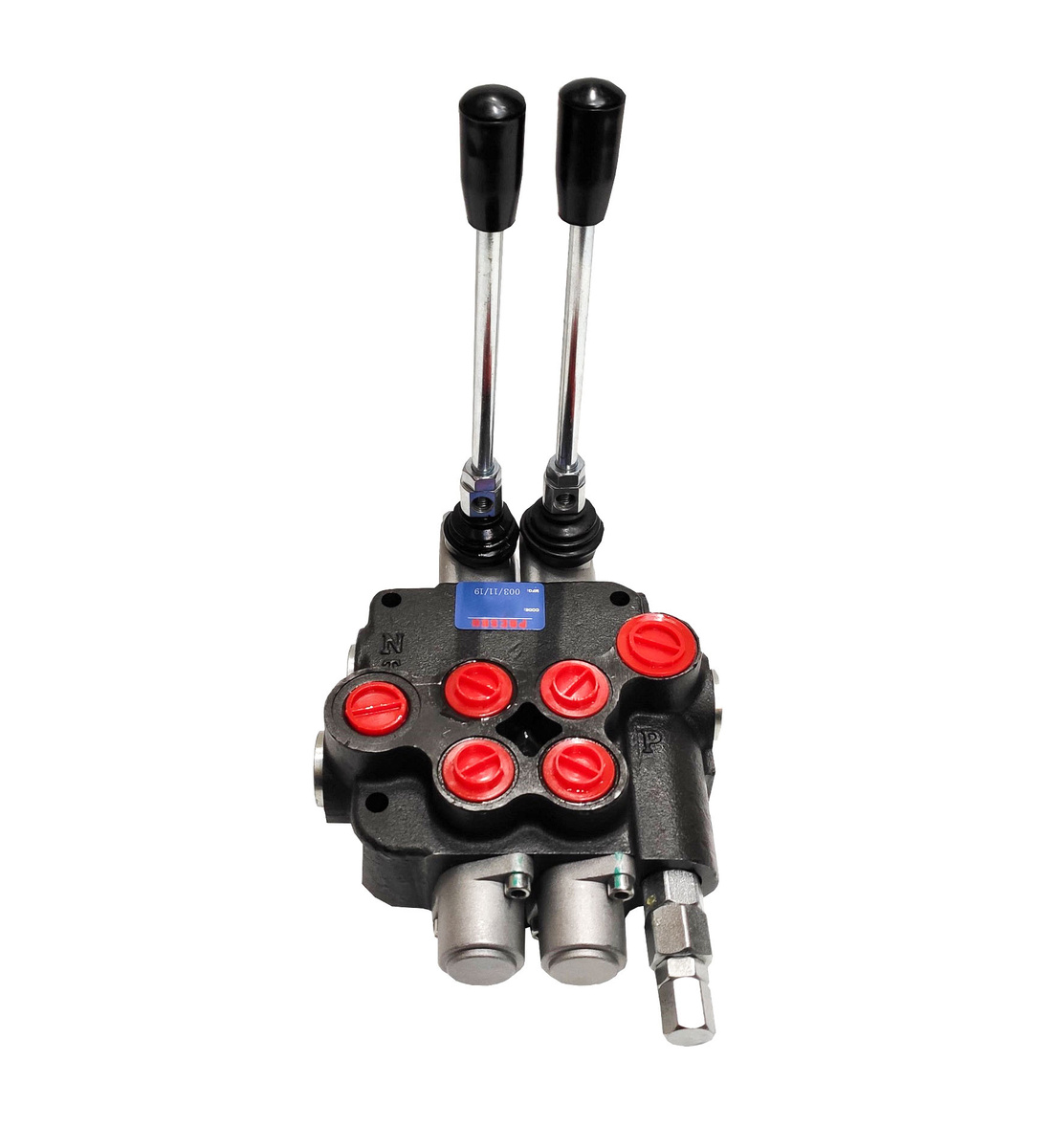 PRESKO  Directional  Control Valve, 2-way 40 l, pressure fitting