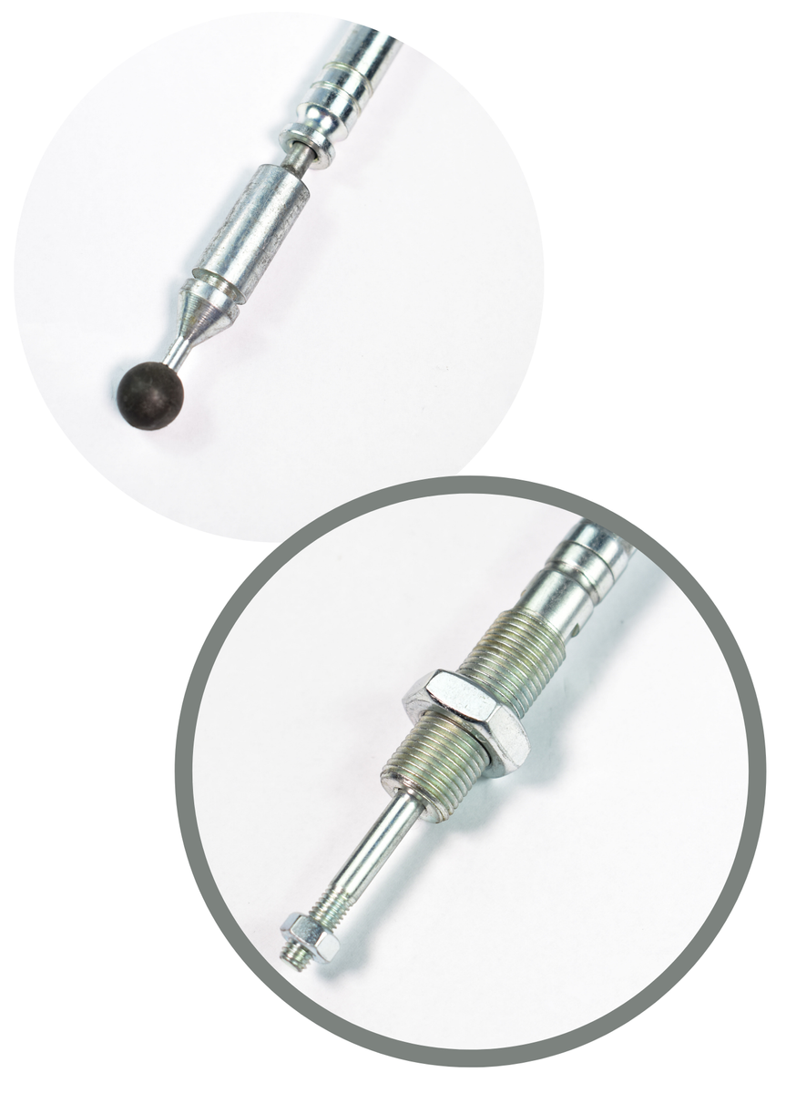 Cable hydraulic Directional Valve and ball joystick 1m